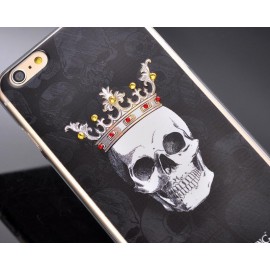 Skull Amused Bling Swarovski Crystal Phone Cases