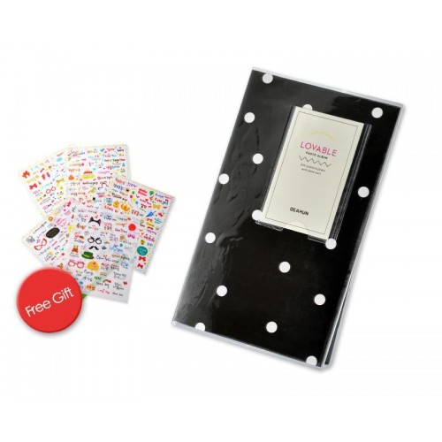 Lovable Card Holder Photo Album for Fuji Instax Mini Films - Dot