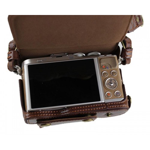 Premium Series Olympus E-PL9 Camera Leather Case